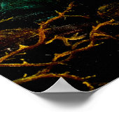 Jesus im Garten von Gethsemane Poster (Ecke)