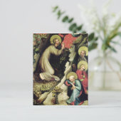 Jesus im Garten von Gethsemane Postkarte (Stehend Vorderseite)