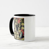 Jesus im Garten von Gethsemane Tasse (Vorderseite Links)