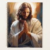 Jesus im Gebetsplanbuch Planer (Vorderseite)