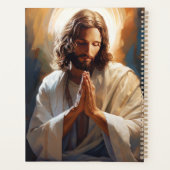 Jesus im Gebetsplanbuch Planer (Rückseite)