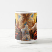 Jesus im Himmelreich Kaffeetasse (Mittel)