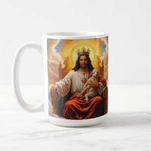 Jesus im Himmelreich Kaffeetasse