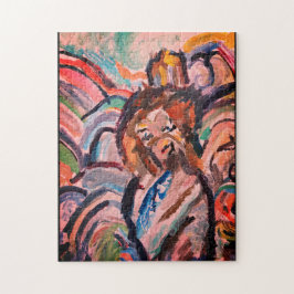 Jesus im Himmelsschild Puzzle