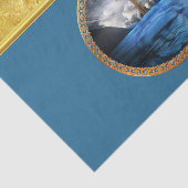 Jesus im Meer mit einer hölzernen Kreuz- und Seidenpapier (Ausschnitt)