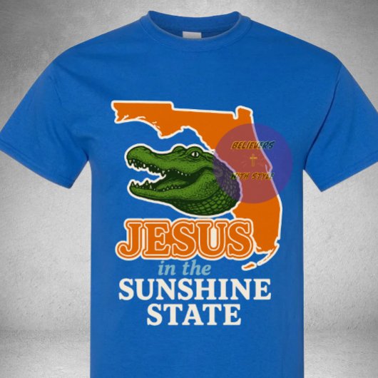 Jesus im Sunshine-Staat - Christlich T-Shirt