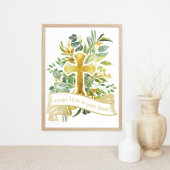 Jesus in deinem Herzen akzeptieren - Christlicher  Poster