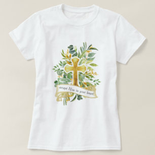 Jesus in deinem Herzen annehmen - T - Shirt