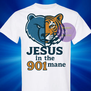 Jesus in der 901 - Christlich T-Shirt