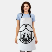 Jesus in der Gefahr Schürze (Getragen)