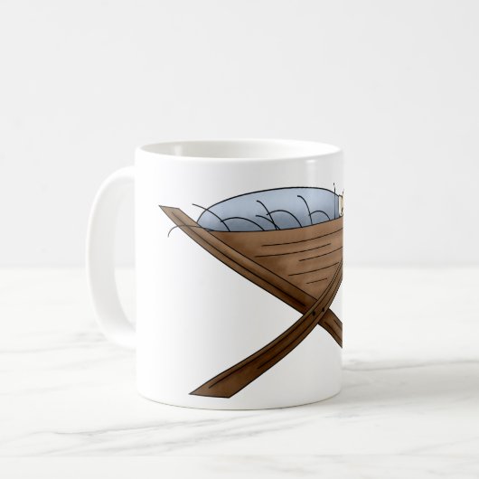 Jesus in der mageren Tasse (Vorderseite Links)
