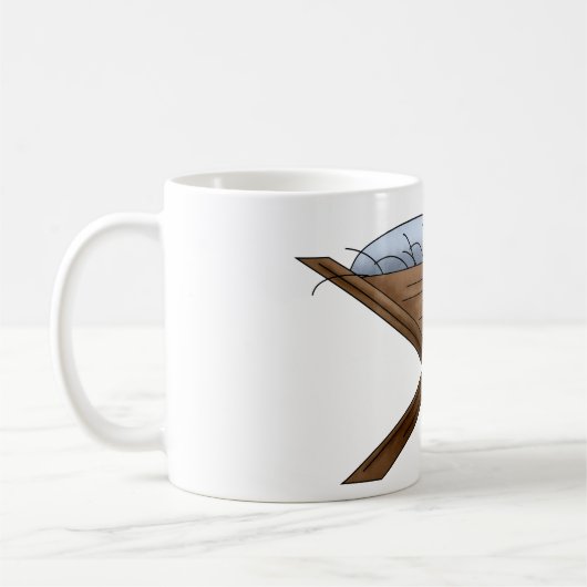 Jesus in der mageren Tasse (Links)