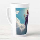 Jesus in der Wolke Milchtasse (Linke Ecke)