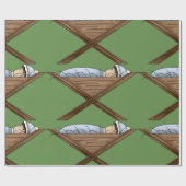 Jesus in der Wrapping Paper Geschenkpapier (Flach)