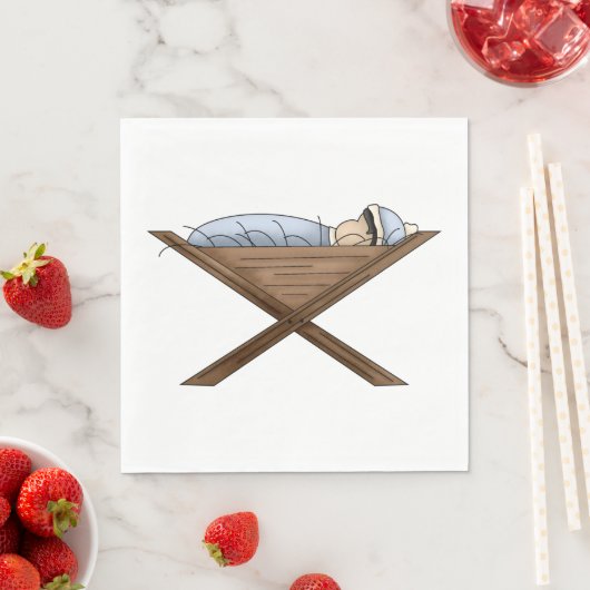 Jesus in der Zeitung Napkins Serviette (Beispiel)