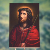 Jesus in Dornenkronen Acrylschild (Neutral)