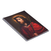 Jesus in Dornenkronen Notizblock (Rechte Seite)