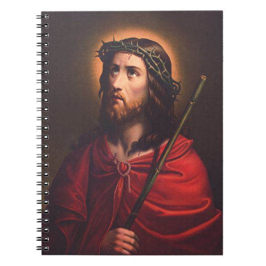 Jesus in Dornenkronen Notizblock (Vorderseite)