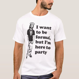 Jesus in einem Tuxedo - formal aber hier zum Party T-Shirt