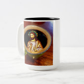 Jesus in einer Tasse (Vorderseite Links)