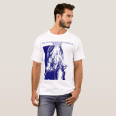 Jesus in Gethsemane Abstrakt Art T - Shirt (Vorne ganz)