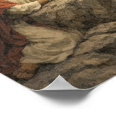 Jesus in Gethsemane Gebetsplakat – Friedlich Poster (Ecke)