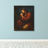 Jesus in Gethsemane™ LDS Leinwand Mauer Kunst (Insitu (Holzboden))