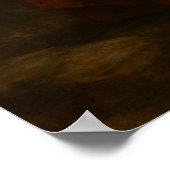 Jesus in Gethsemane™ LDS Wall Art Poster (Ecke)