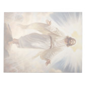 Jesus in Herrlichkeit Notizblock (Vorderseite)