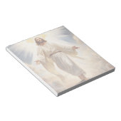 Jesus in Herrlichkeit Notizblock (angewinkelt)