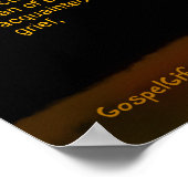 Jesus in Isaiah 53 Poster (Ecke)