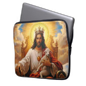 Jesus in Kingdom of Heaven Electronics/Laptop Bag Laptopschutzhülle (Vorderseite Links)