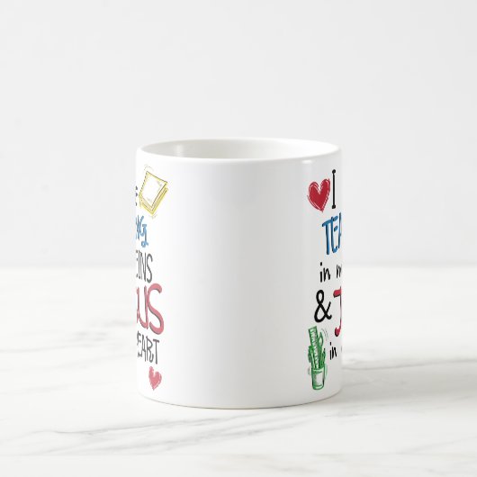 Jesus in meiner Herz-christlichen Kaffeetasse (Mittel)