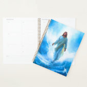Jesus in Ocean Year Planner Planer (Anzeige)