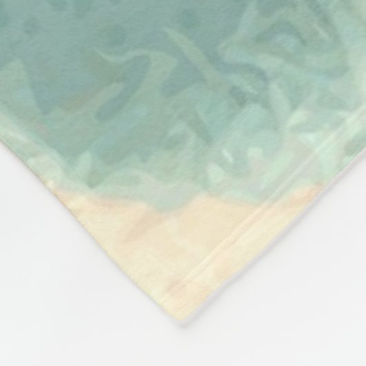 JESUS in PRAYER Fleecedecke (Ecke)