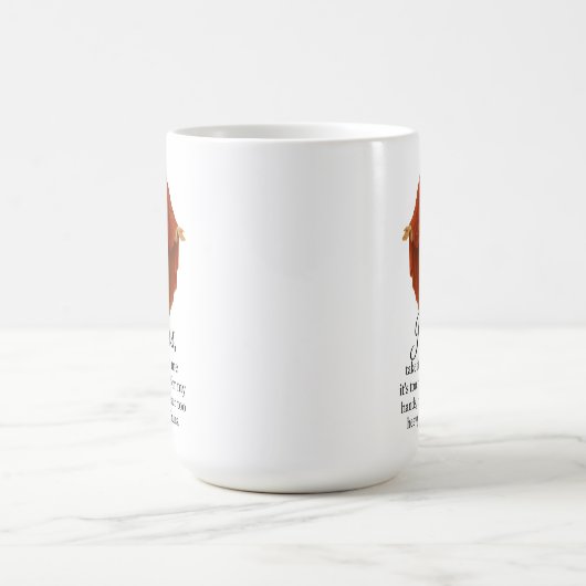 Jesus in Red and White Kaffeetasse (Mittel)