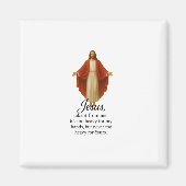 Jesus in Red and White Magnet (Vorne)