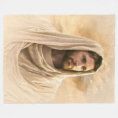 JESUS IN ROBE FLEECEDECKE (Vorderseite (Horizontal))