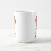 Jesus in Rot und Weiß Kaffeetasse (Mittel)