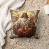 Jesus In the kingdom of Heaven Throw pillow Kissen (Decke)