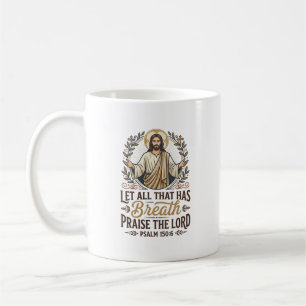 Jesus Indie Folk Akustik-Anbetungs-Grafik-T-Shirt  Kaffeetasse