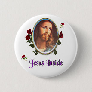 Jesus innen button