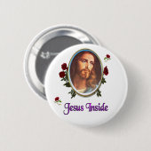 Jesus innen button (Vorne & Hinten)