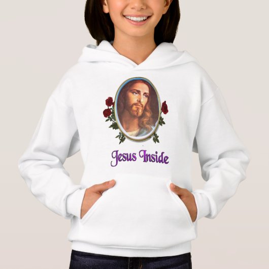Jesus innen hoodie (Vorderseite)