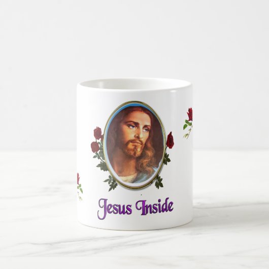 Jesus innen kaffeetasse (Mittel)