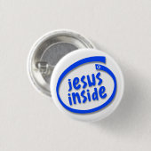Jesus Inside Button (Vorne & Hinten)