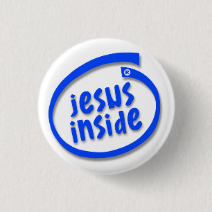Jesus Inside Button