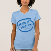 Jesus inside (John 14:6) T-Shirt (Vorderseite)