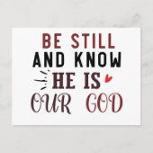 Jesus Inspiration Zitat Postkarte (Vorderseite)