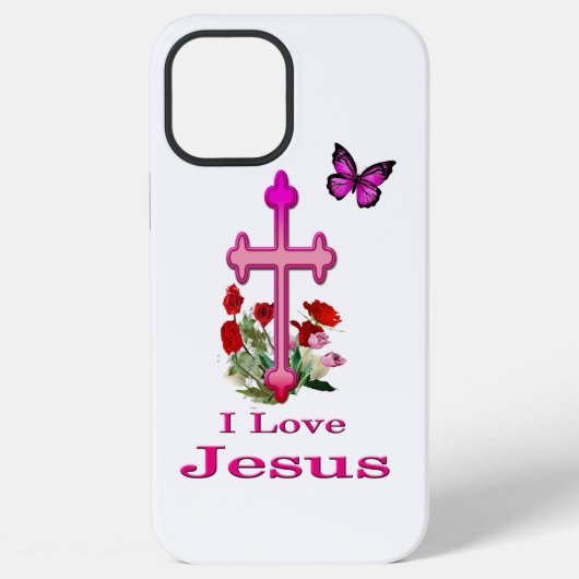 Jesus  iPhone hülle (Rückseite)